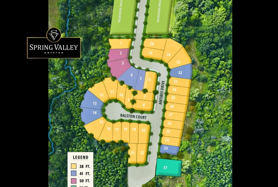 Spring Valley Detached homes map